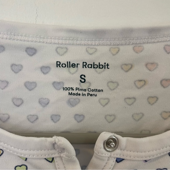 Roller Rabbit Disco Hearts Pajamas top - Picture 6 of 6